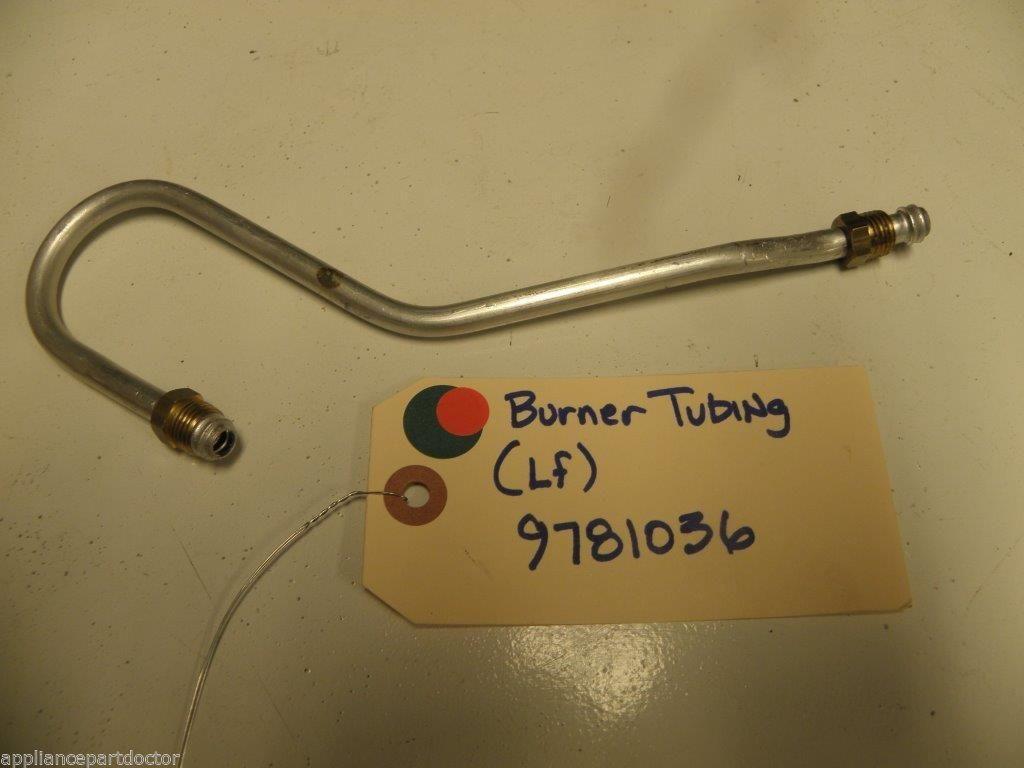 KITCHENAID STOVE 9781036 Tubing, Burner (lf) USED PART KITCHENAID STOVE 9781036 Tubing, Burner (lf) USED PART